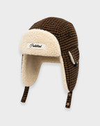 Prohibited | Checkered Aviator Hat - Brown - Kubanna