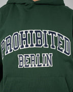 Prohibited | College Hoodie - Green - Kubanna