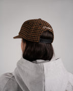 Prohibited | Double P Cap - Checkered Brown - Kubanna