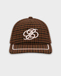 Prohibited | Double P Cap - Checkered Brown - Kubanna