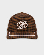 Prohibited | Double P Cap - Checkered Brown - Kubanna