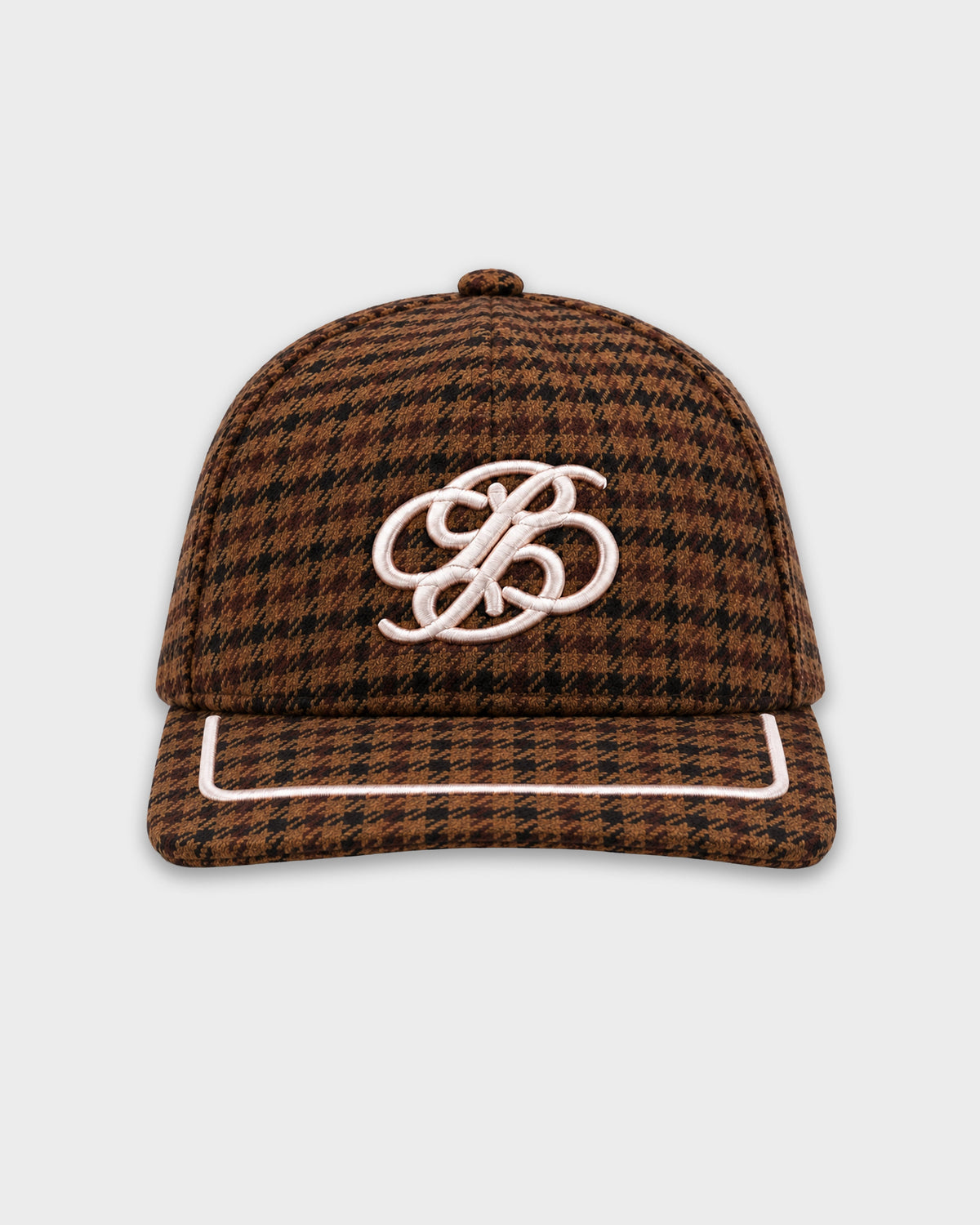 Prohibited | Double P Cap - Checkered Brown - Kubanna