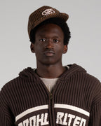 Prohibited | Double P Cap - Checkered Brown - Kubanna