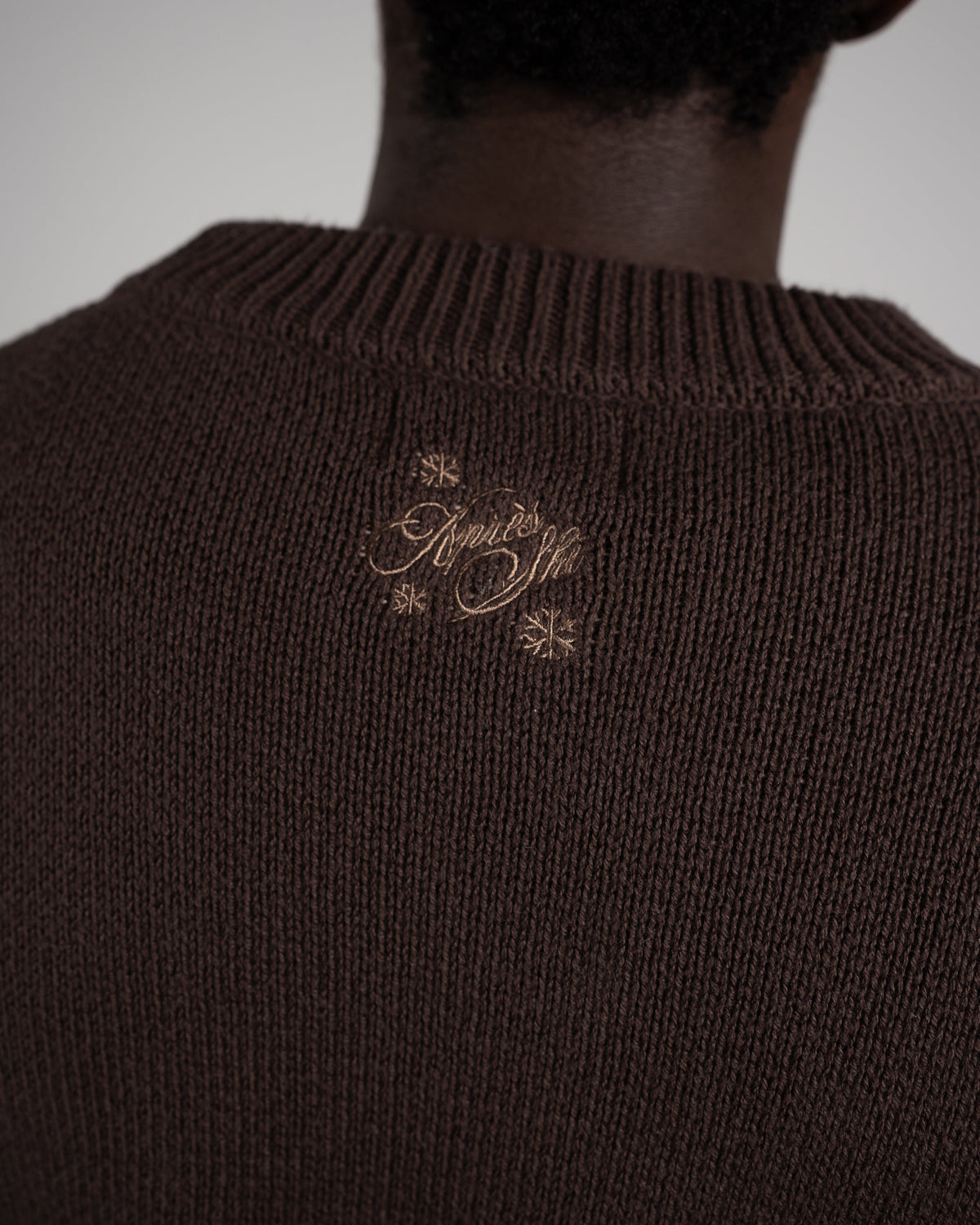 Prohibited | Glades Knit Sweater - Dark Brown - Kubanna