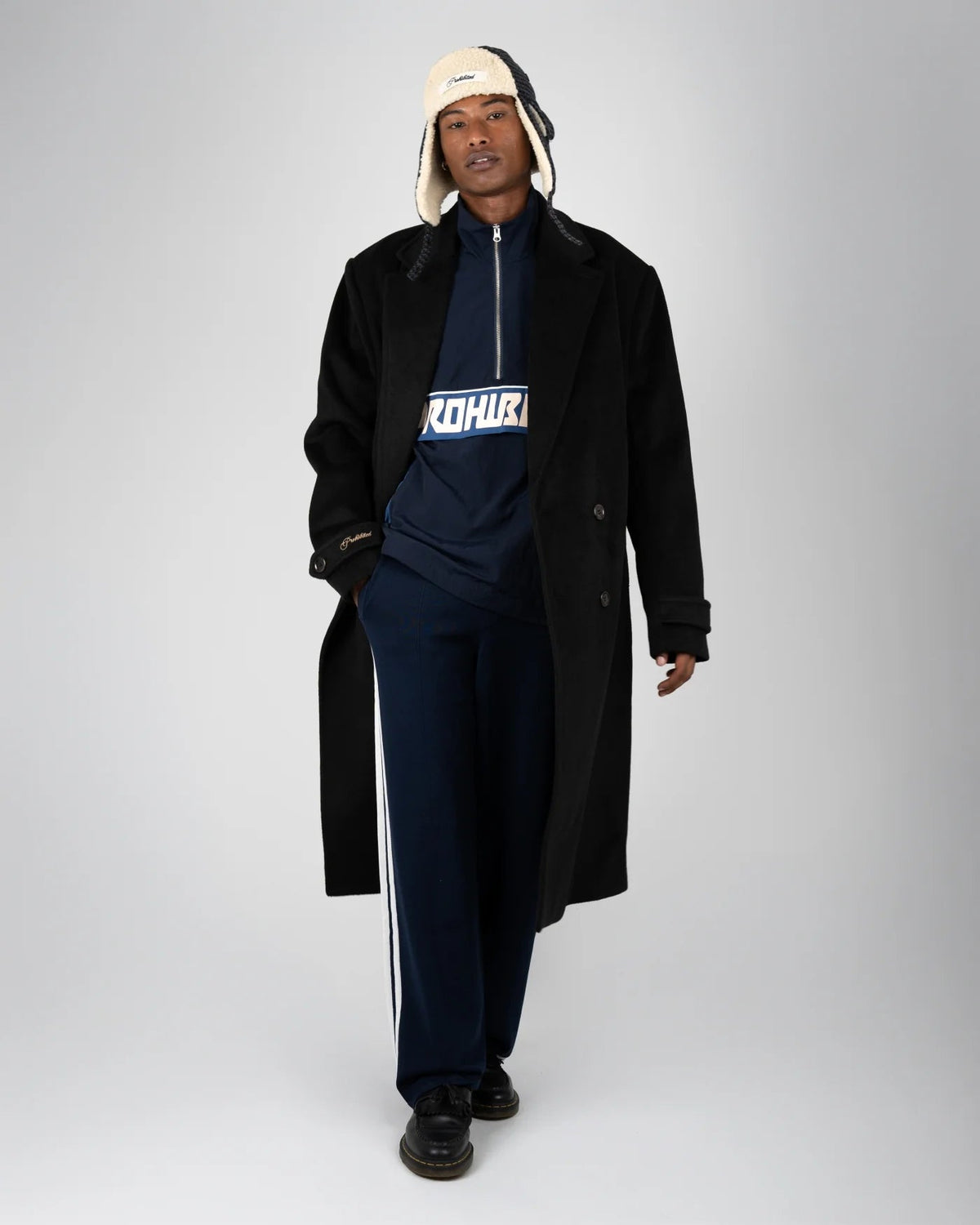 Prohibited | Lodge Coat - Black - Kubanna
