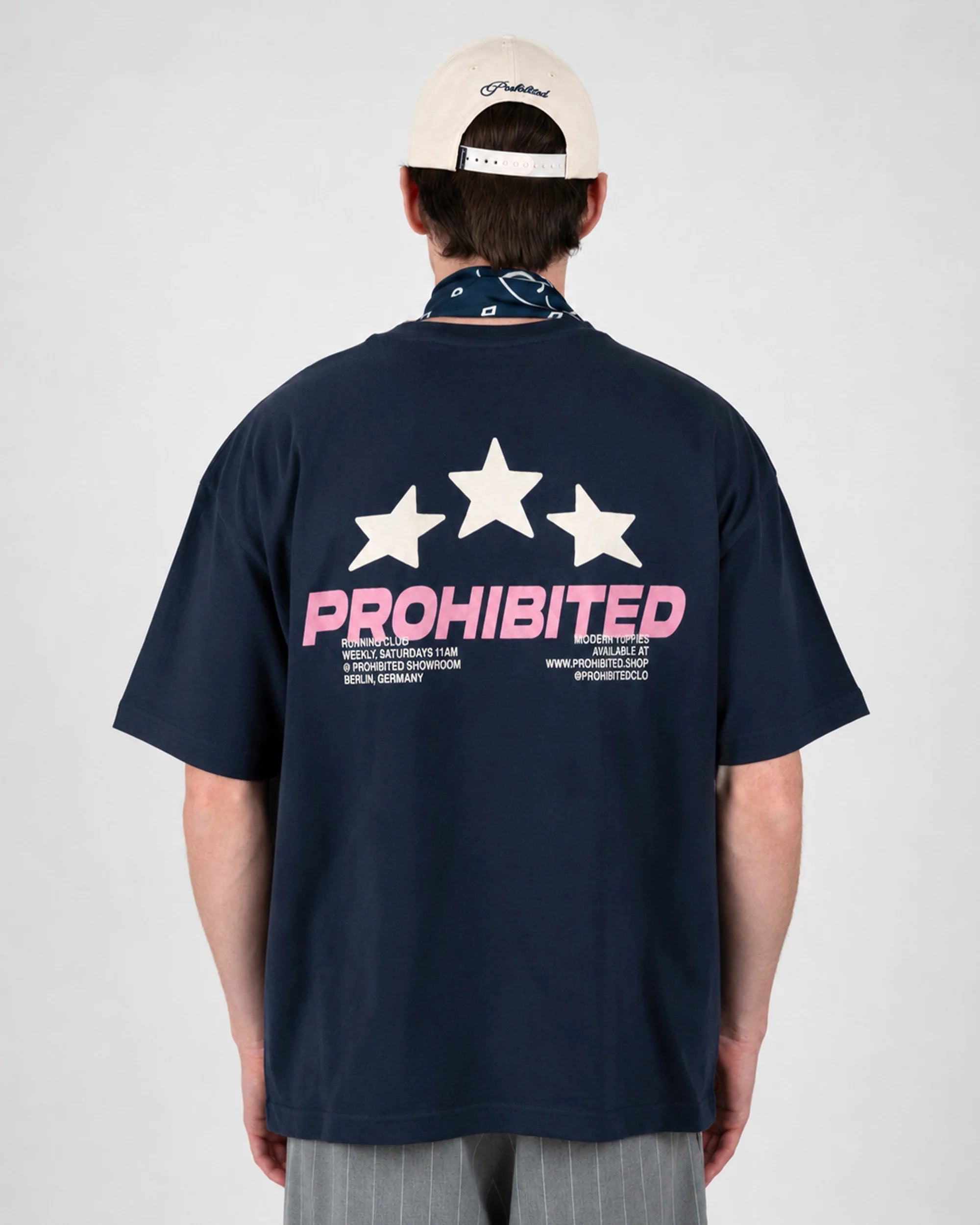 Prohibited | Running Club T-shirt – Deep Blue - Kubanna
