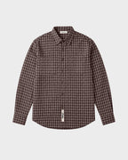 Prohibited | Seasoned Flannel Shirt - Brown - Kubanna