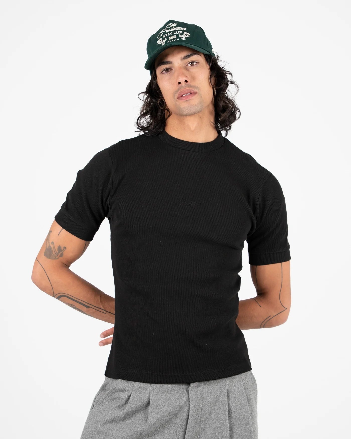 Prohibited | The Slim T-shirt - Black - Kubanna