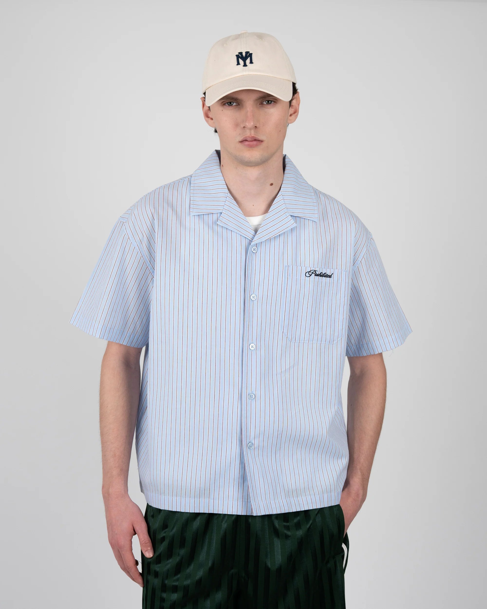 Prohibited Vineyard Breeze Shirt - Light Blue - Kubanna