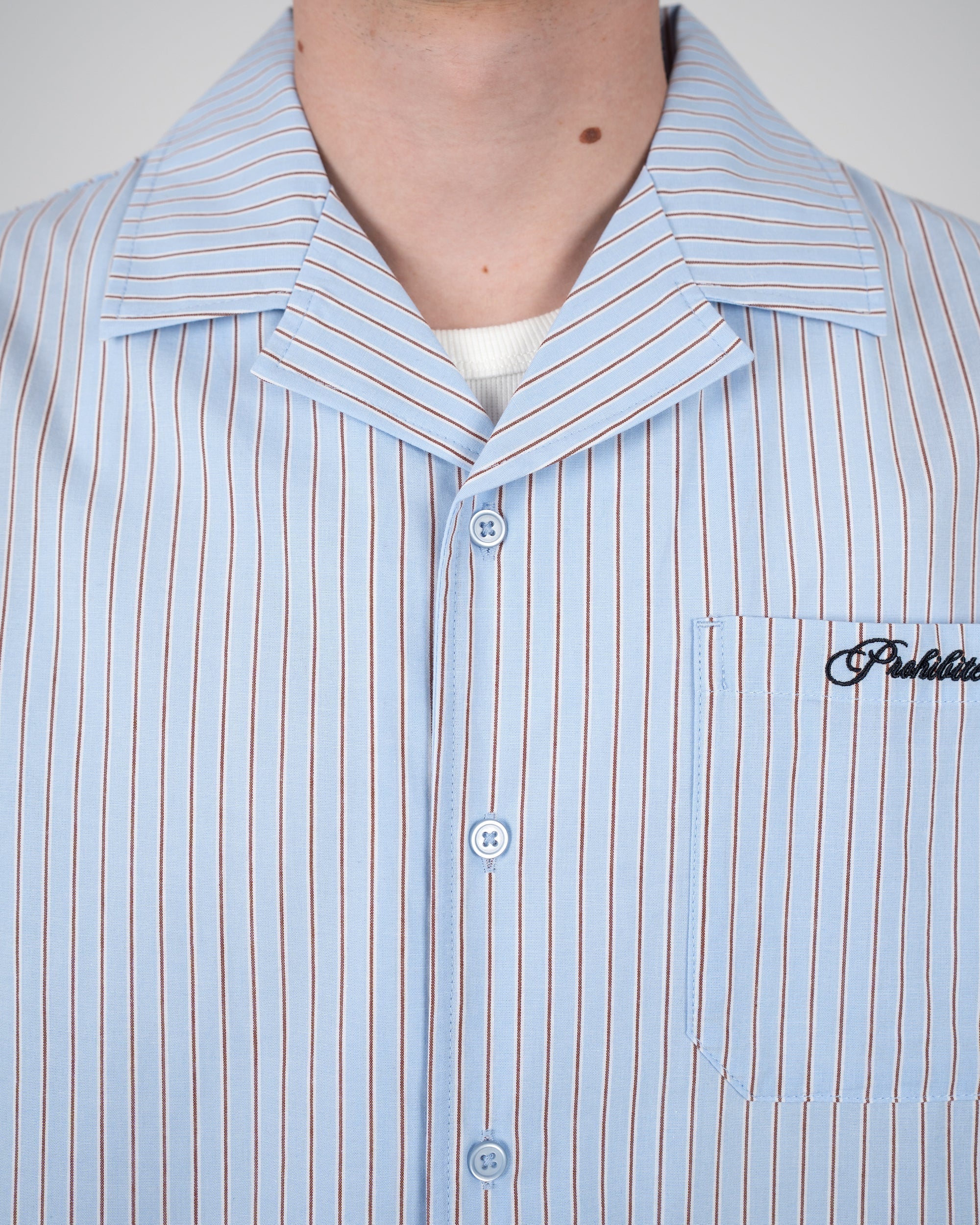 Prohibited Vineyard Breeze Shirt - Light Blue - Kubanna