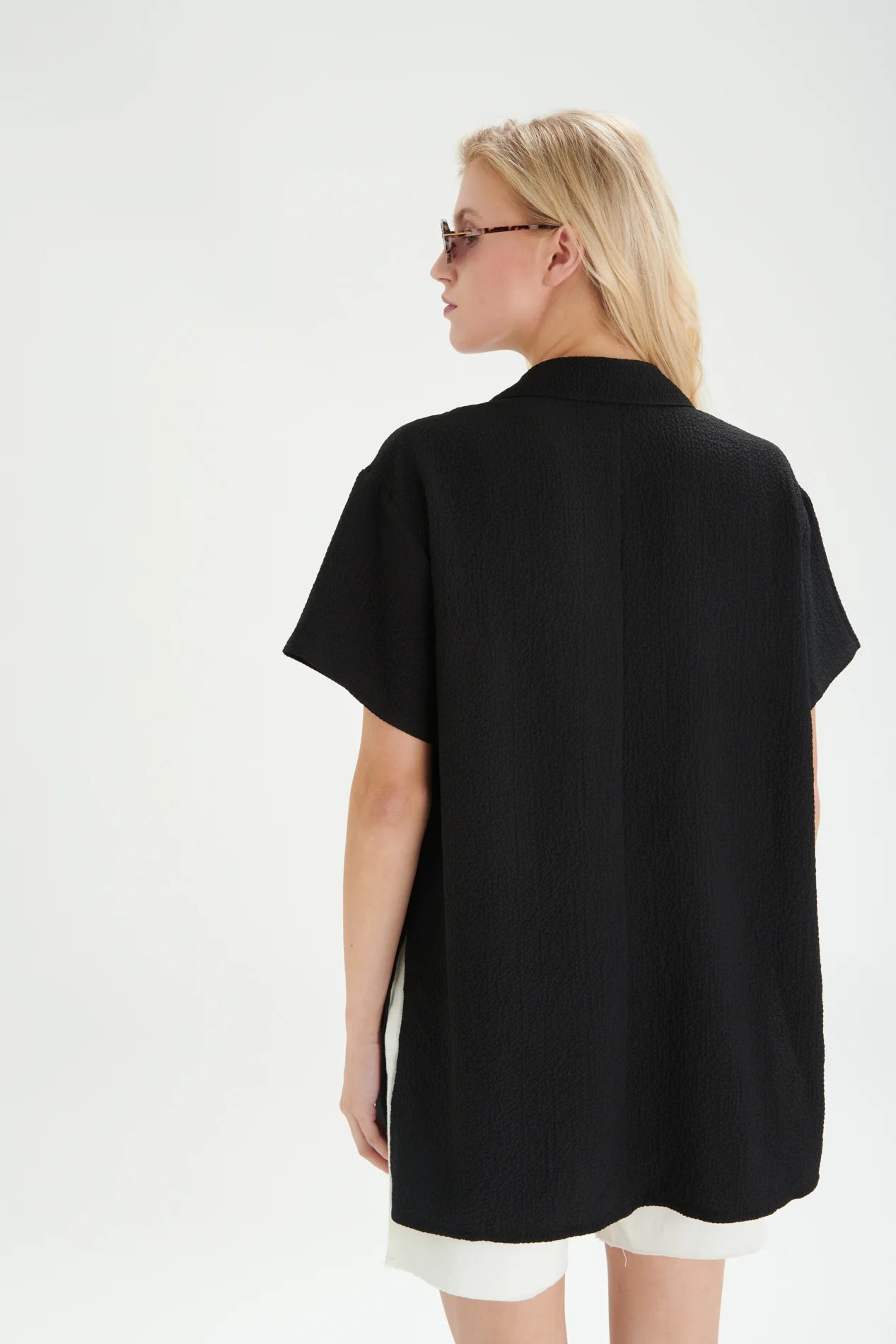 24 colours Blouse - Black - Kubanna