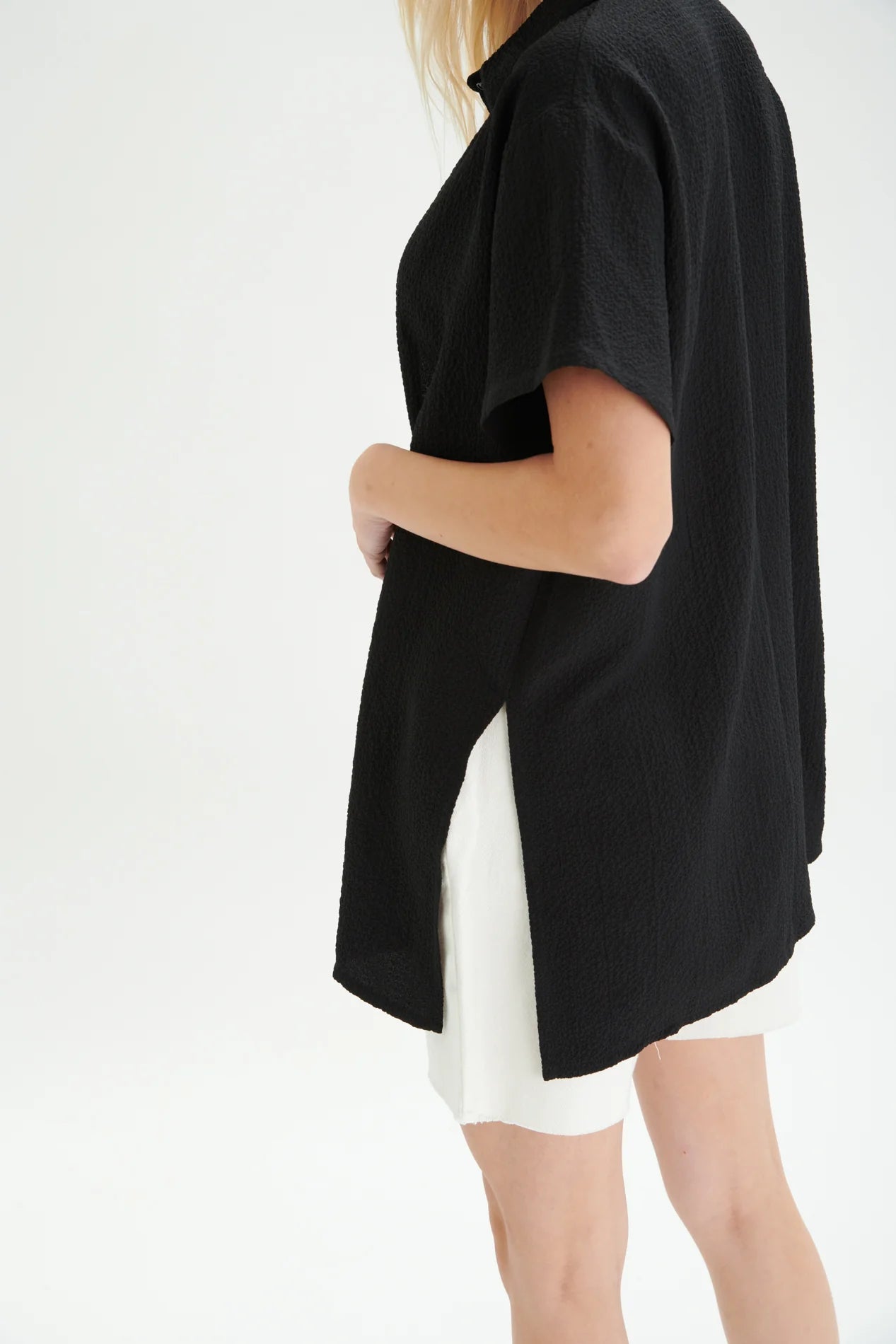 24 colours Blouse - Black - Kubanna