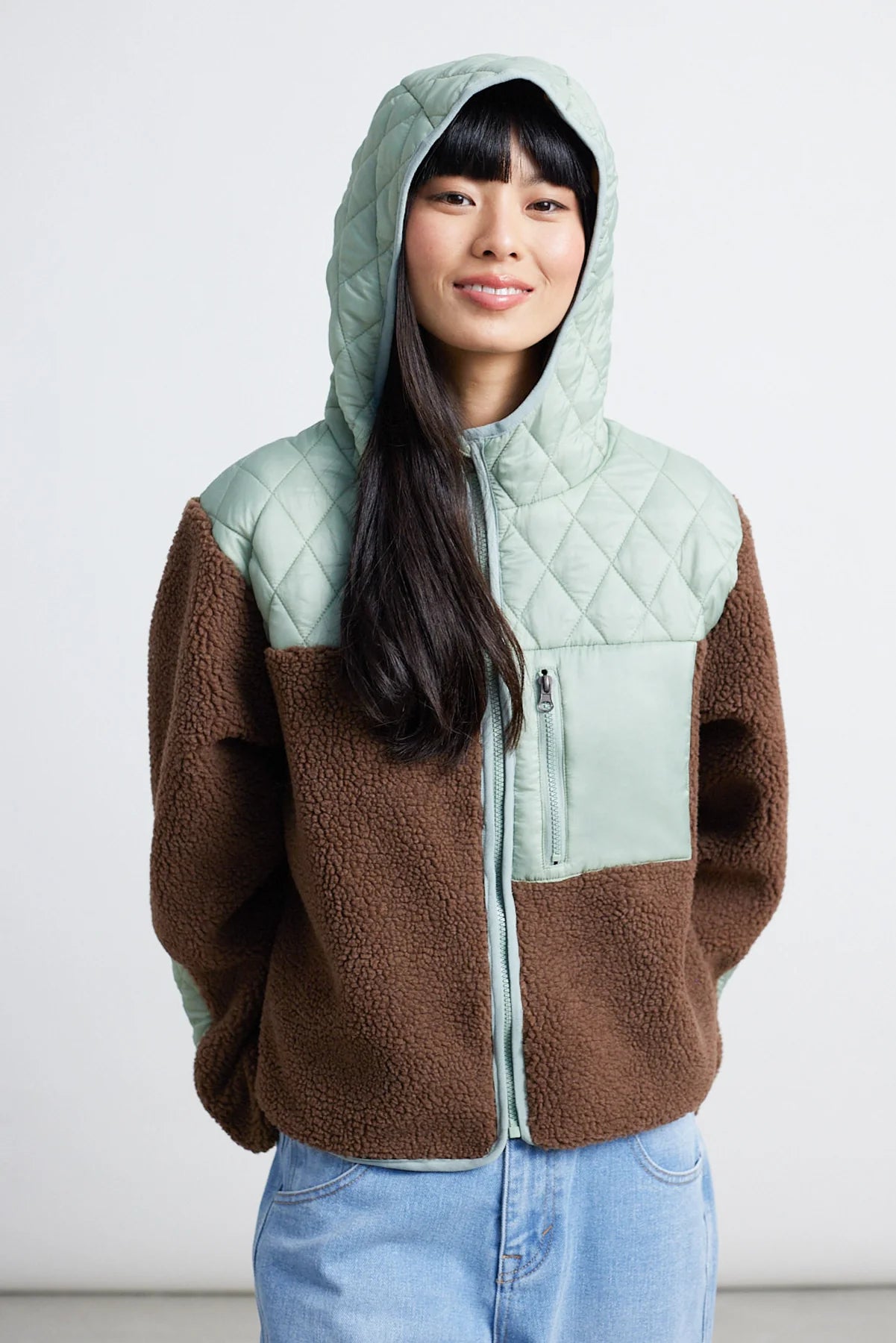 24 Colours Jacket - Brown/Green