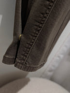 Adjustable Hem Barrel Jeans - Espresso