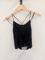 Not a label Rory singlet - Black - Kubanna