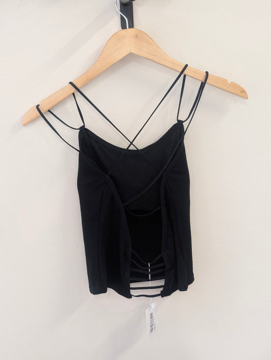 Not a label Rory singlet - Black