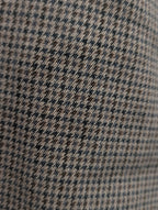 Wide leg pants - Espresso Check