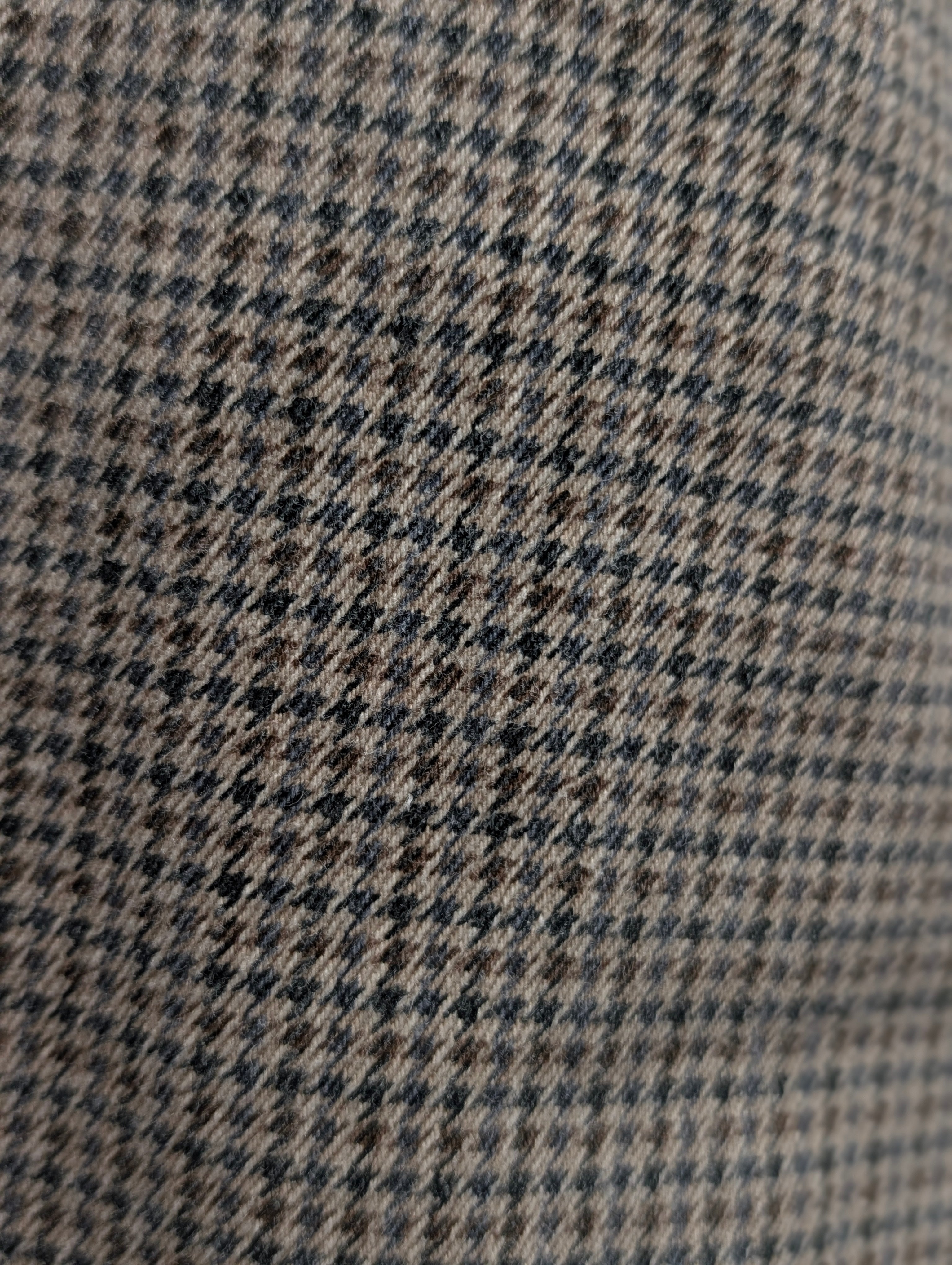 Wide leg pants - Espresso Check