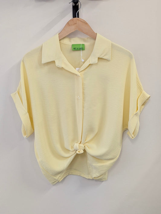 Not a label Babs Blouse - Yellow