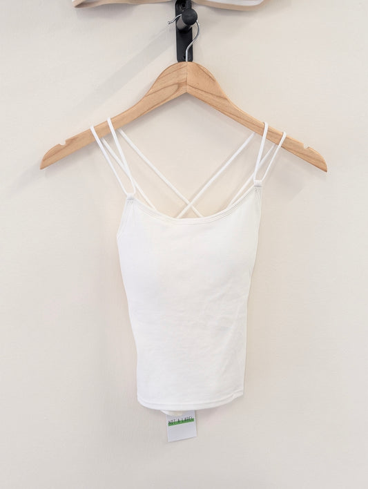 Not a label Rory singlet - White