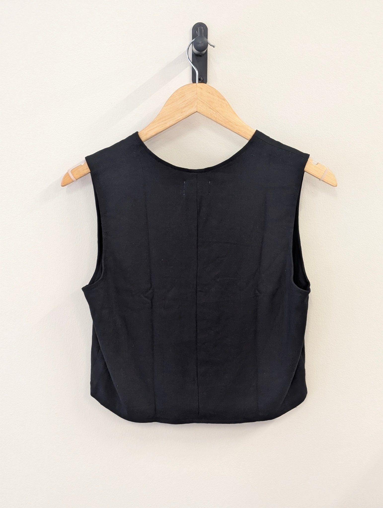 Berawa Luxe Tala Top - Black - Kubanna