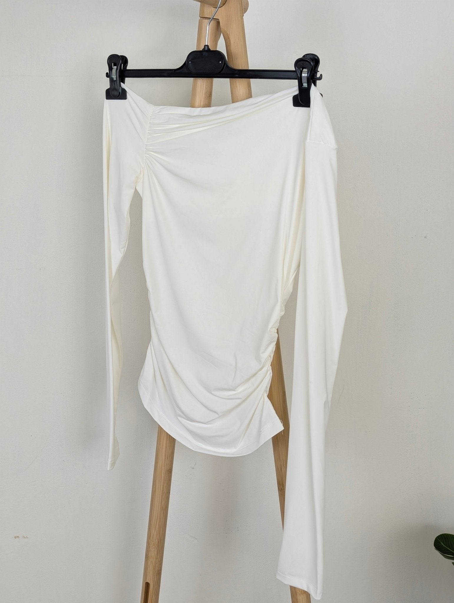 Asymmetric Top Lena - White - Kubanna