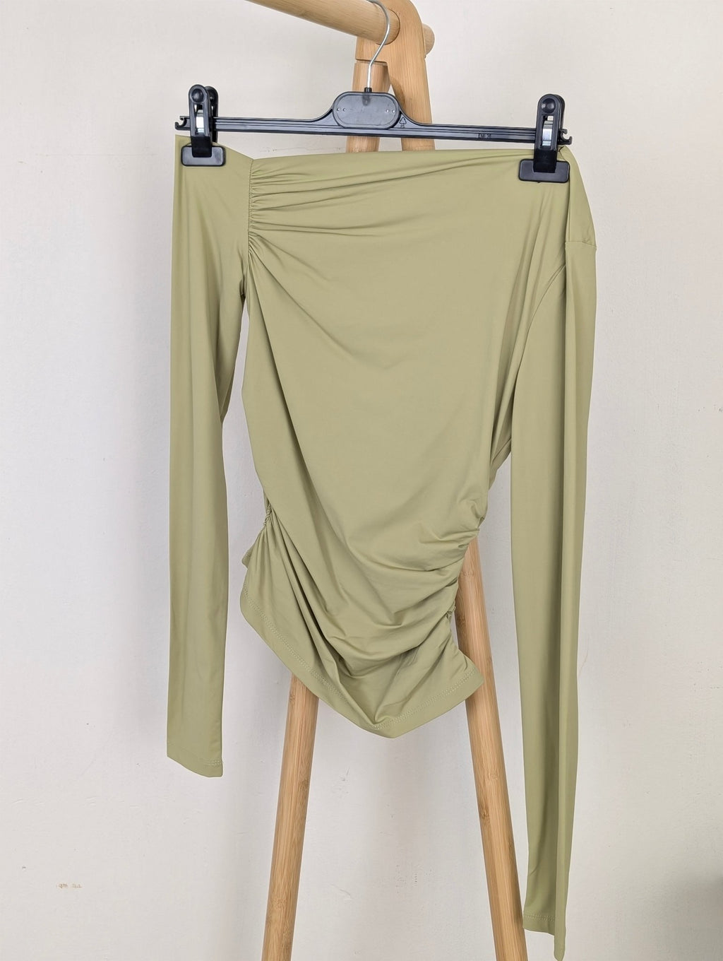 Asymmetric Top Lena - Olive green - Kubanna