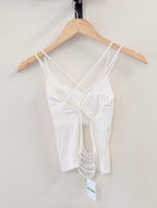 Not a label Rory singlet - White - Kubanna