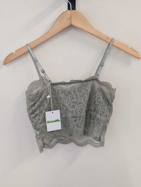 Not a label Zsa Zsa Bralette - Green