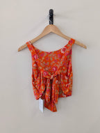 Berawa Luxe Chantal Top - Orange - Kubanna