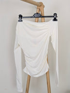 Asymmetric Top Lena - White - Kubanna