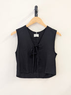 Berawa Luxe Tala Top - Black - Kubanna