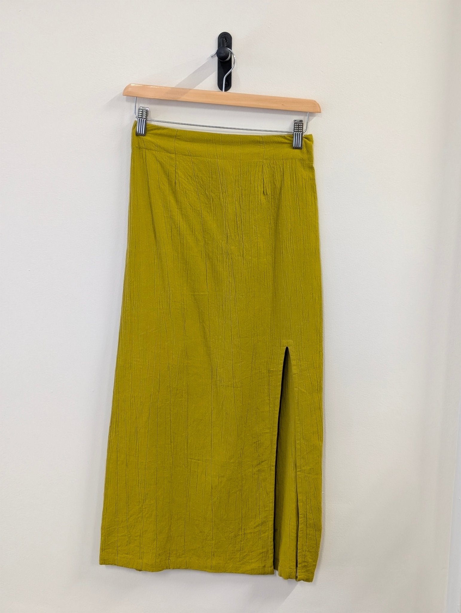 Berawa Luxe Kokomo Skirt - Chartreuse - Kubanna