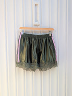 Not A Label Sporty Shorty - Green/Pink