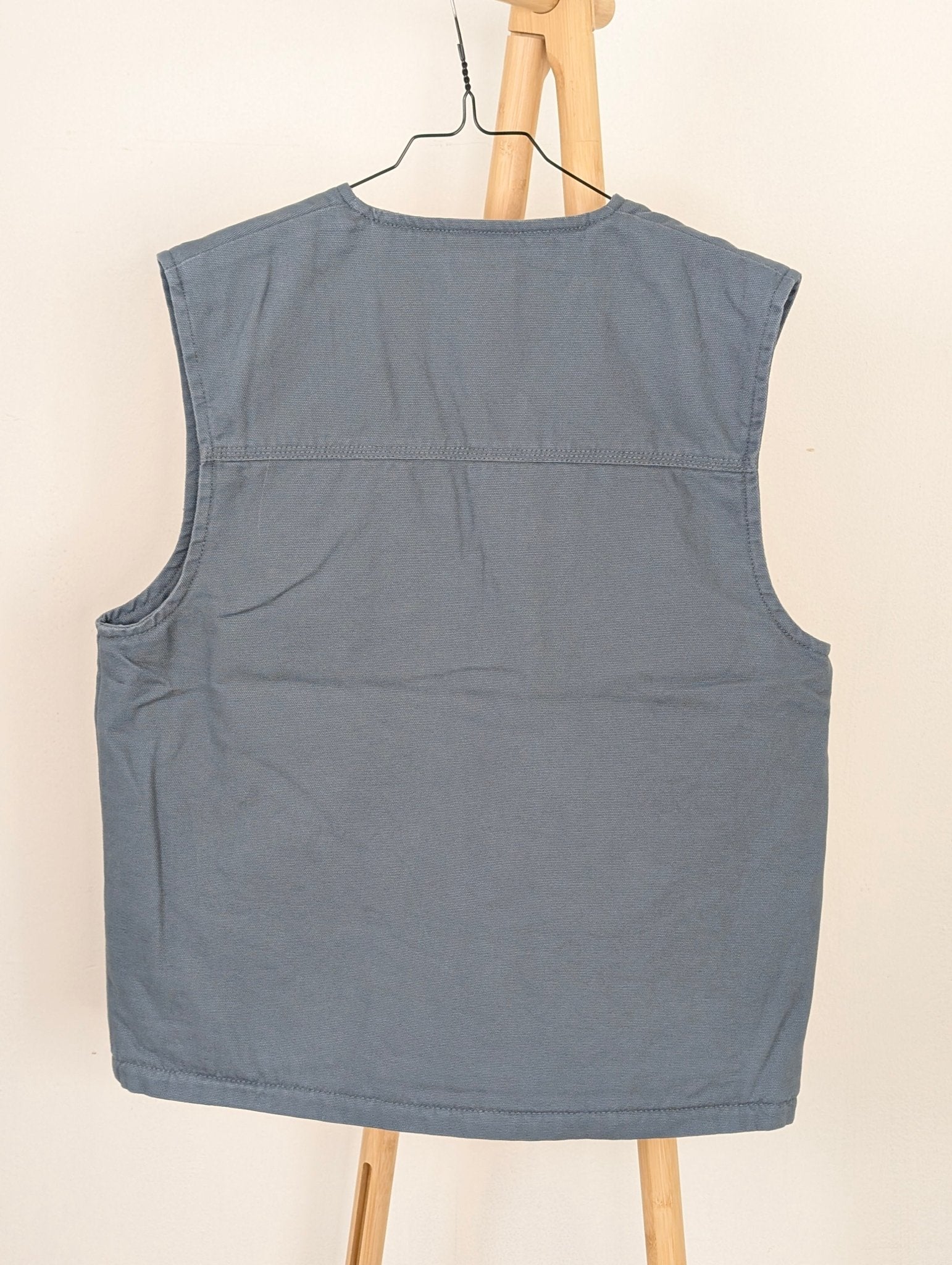Dickies Duck Canvas Padded Gilet - Stormy Weather