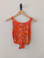 Berawa Luxe Chantal Top - Orange - Kubanna