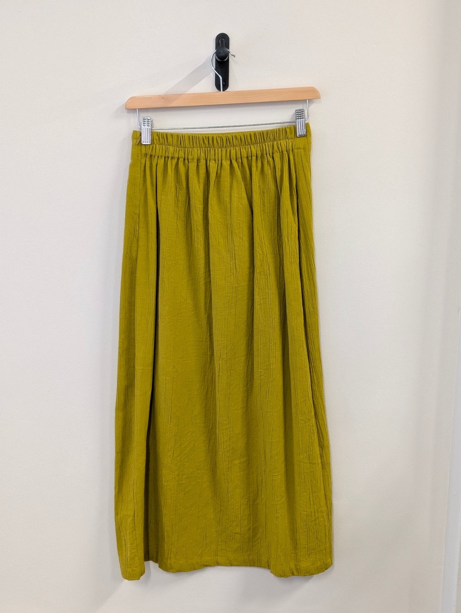 Berawa Luxe Kokomo Skirt - Chartreuse - Kubanna