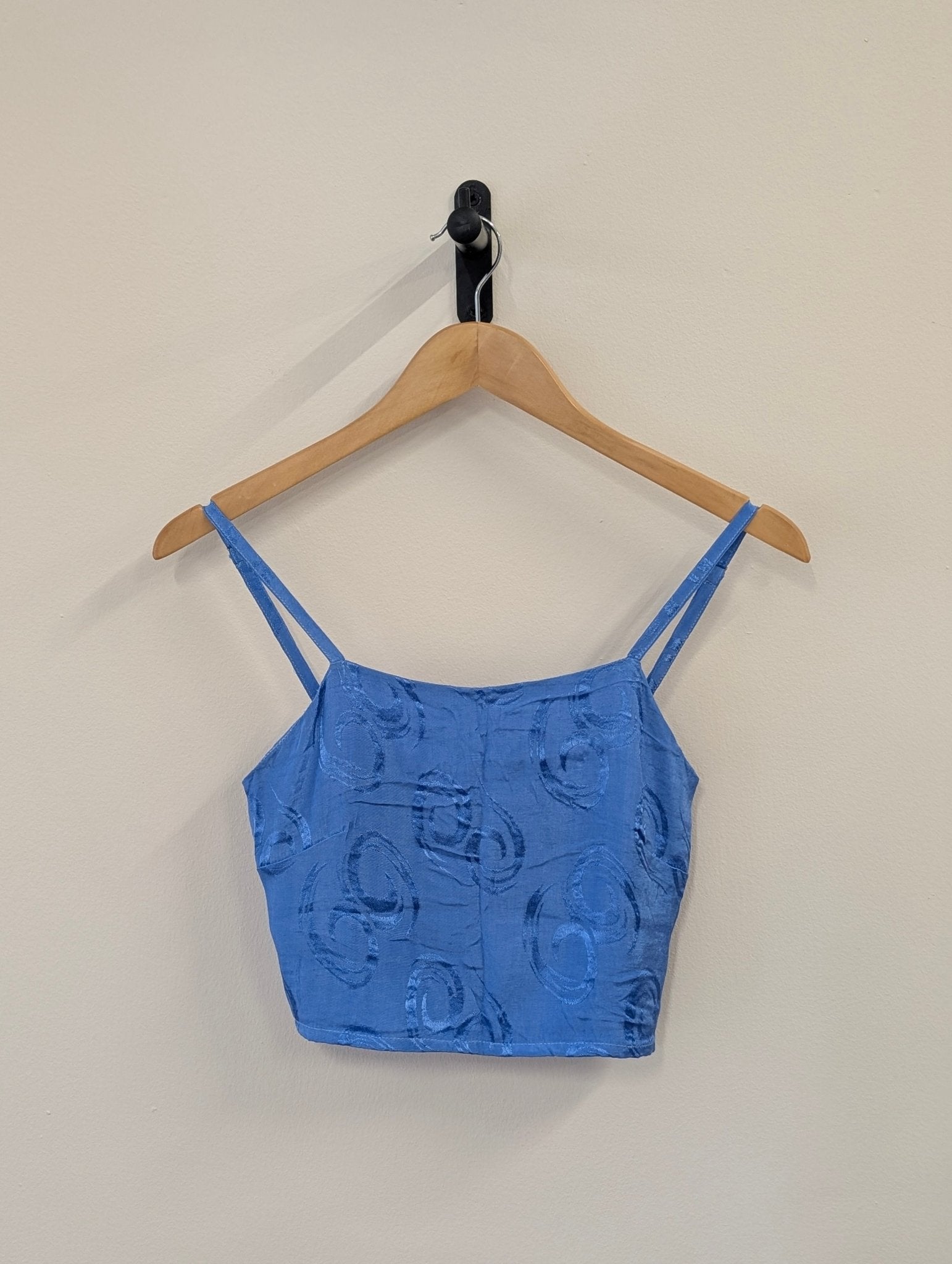 Berawa Luxe Marcy Top Mediteranean Swirl - Blue - Kubanna