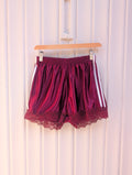 Not A Label Sporty Shorty - Bordeaux/White
