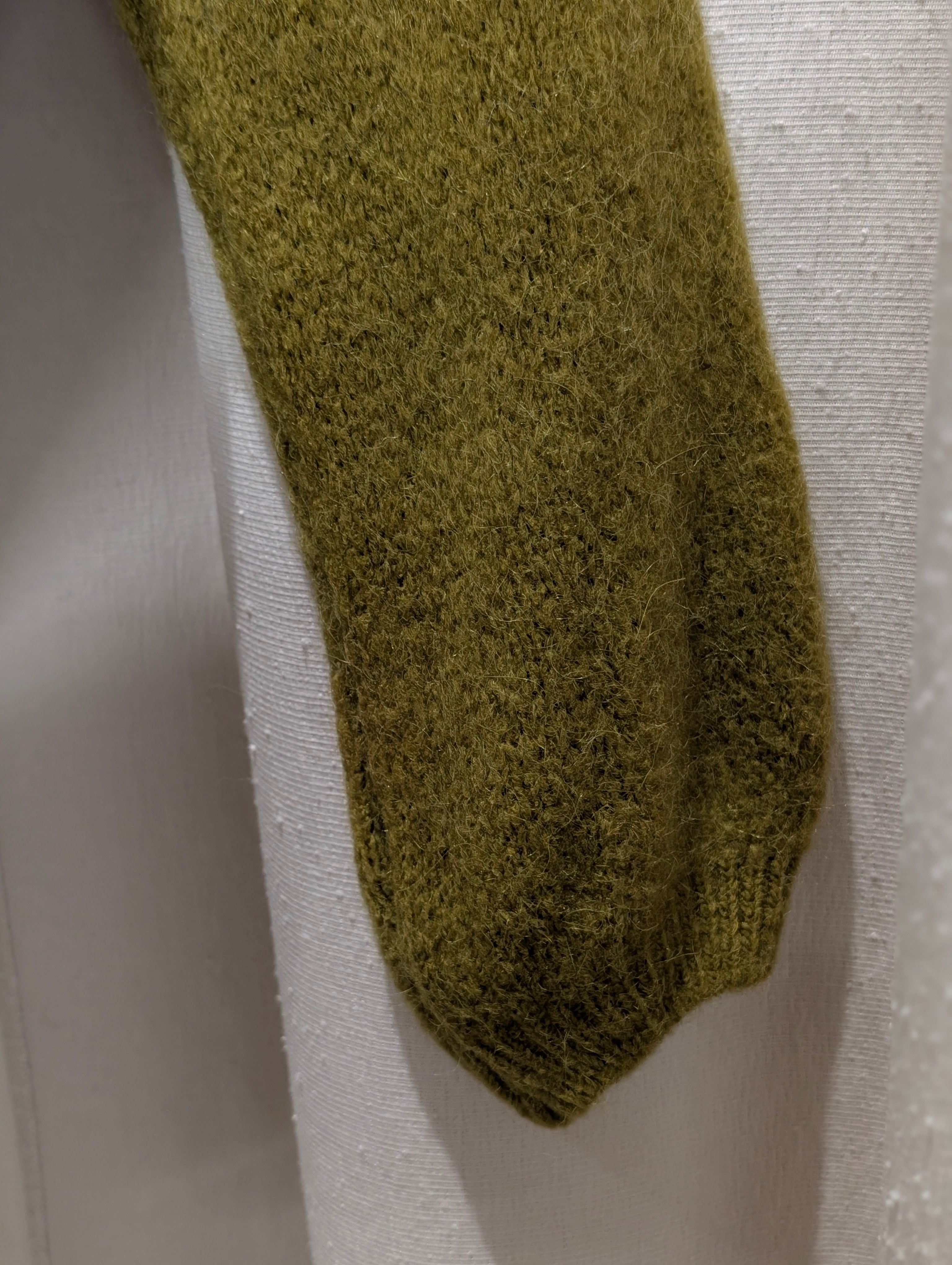 Soft Knit Button Cardigan – Olive