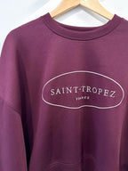 Saint-Tropez Sweater - Wine - Kubanna