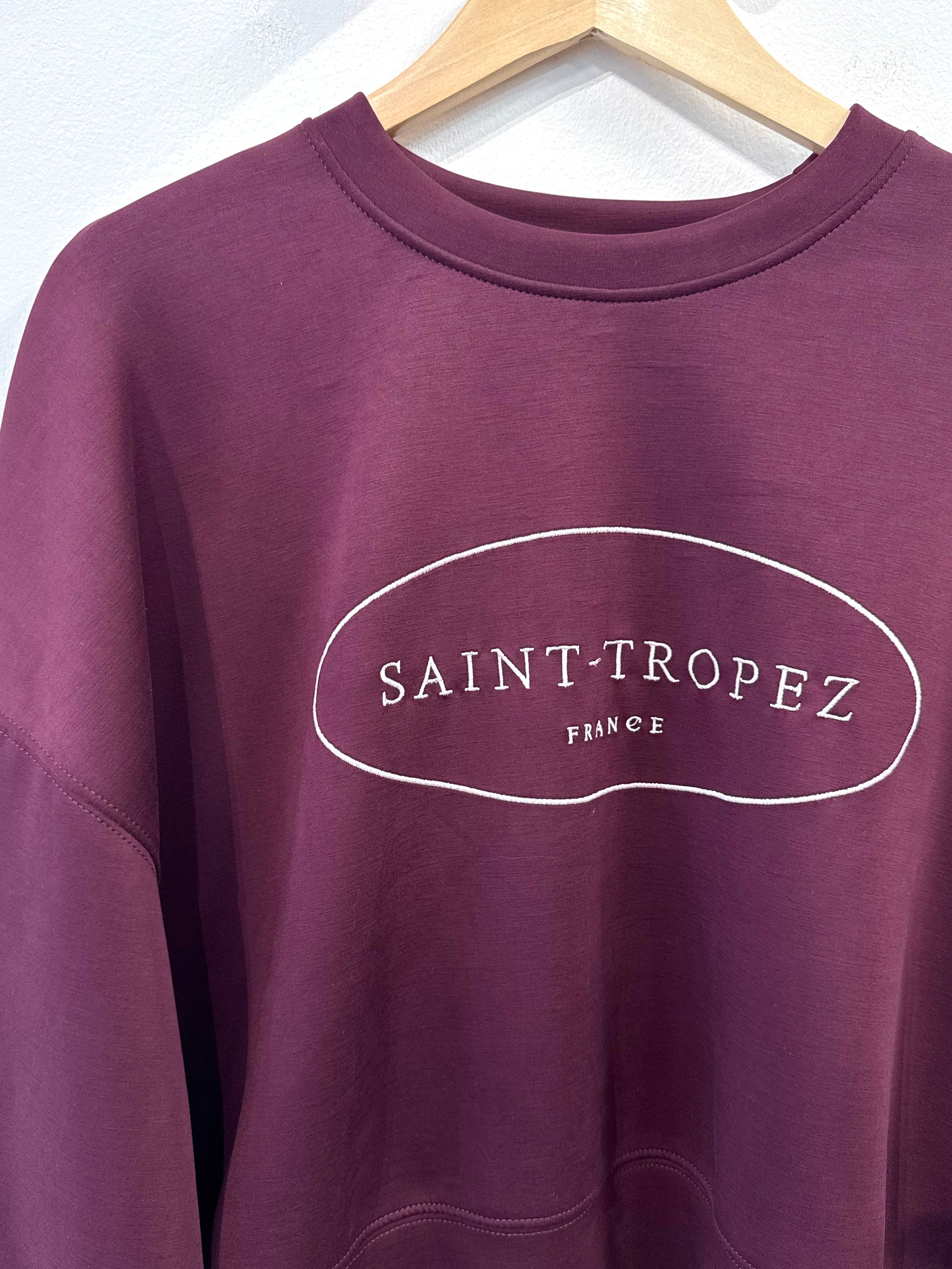 Saint-Tropez Sweater - Wine - Kubanna