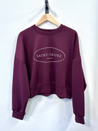 Saint-Tropez Sweater - Wine - Kubanna