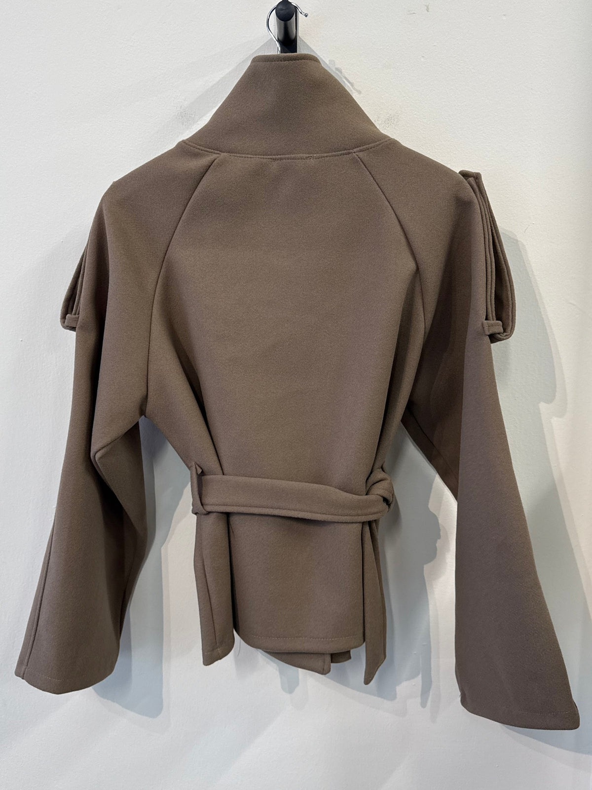 Sanne Belted Jacket - Taupe - Kubanna