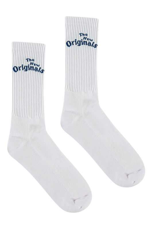 The New Originals Workman Socks - White/Navy