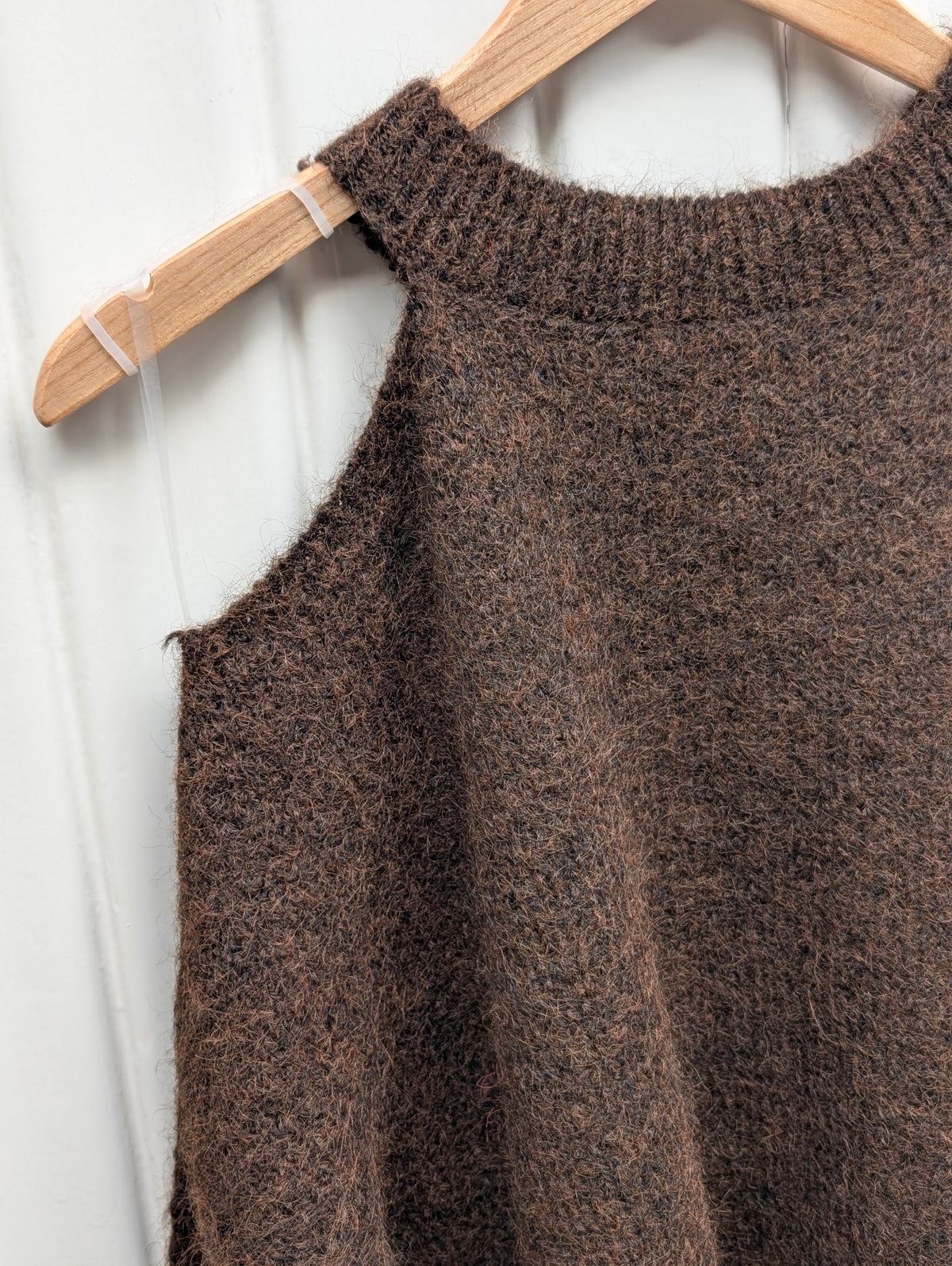 Sophie Sweater with Collar - Brown - Kubanna