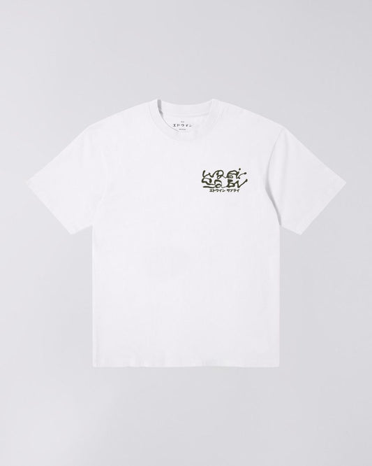 Edwin Embrace Imperfection Tee - White