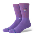 Stance Gengar Crew Sock - Purple - Kubanna