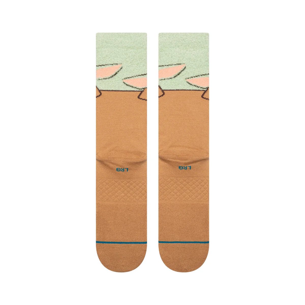 Stance Grogu Hungry Crew Sock - Green - Kubanna