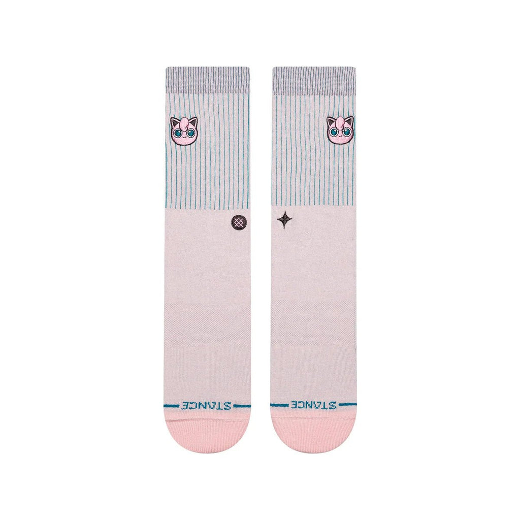 Stance Jigglypuff Crew Sock - Pink - Kubanna